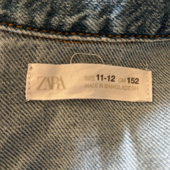 Blue Zara Denim Dress - Picture 5 of 5